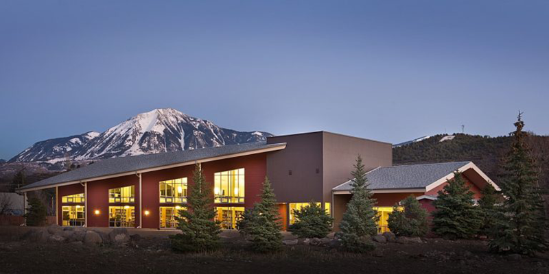 Paonia Library building exterior