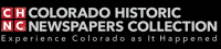 Colorado Historic Newspapers Collection Logo