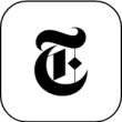 New York Times calligraphy "T" icon